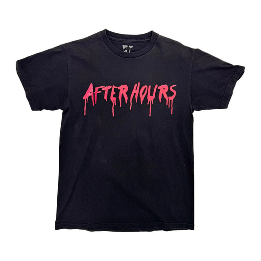 Vlone x The Weekend After Hours Blood Drip T-Shirt'Black' (Pre-Owned)
