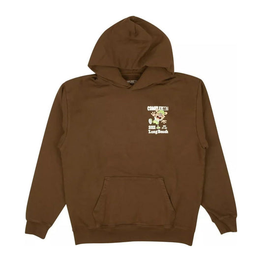 ComplexCon x Verdy Chest Logo Graphic Hoodie "Brown"