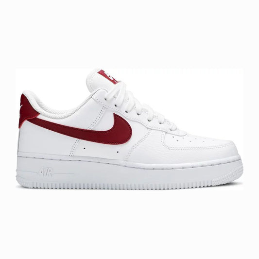 Nike Air Force 1 Low '07 White Noble Red (Women's)