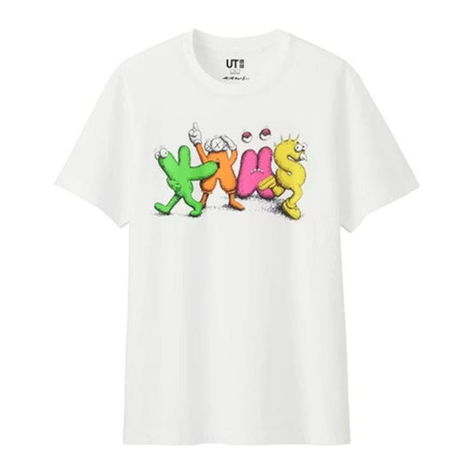 KAWS x Uniqlo Logo Tee (Asia Sizing) White