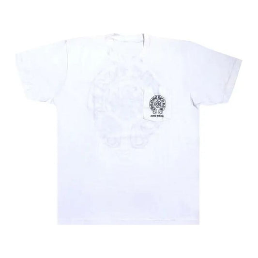 Chrome Hearts New York Horseshoe Pocket Tee 'White'