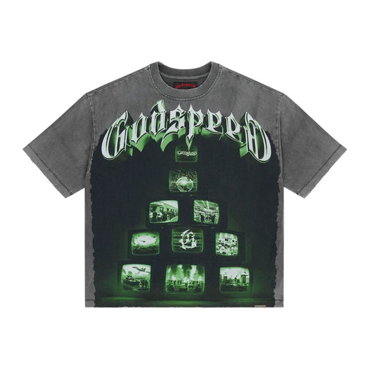 Godspeed Overstimulation T-Shirt 'Grey'