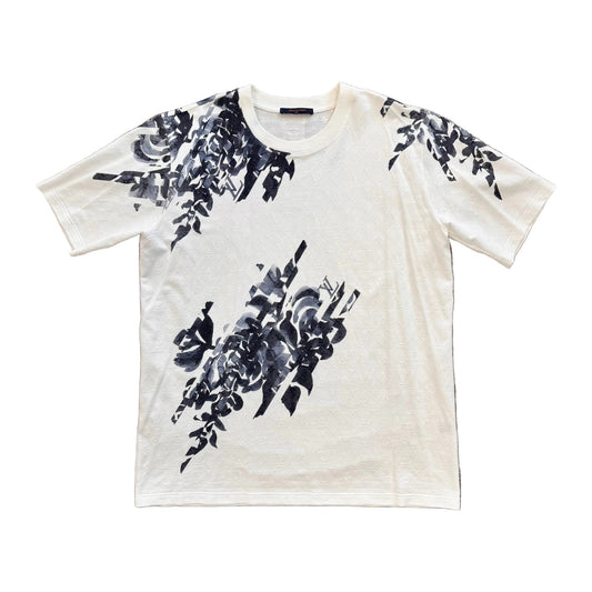 Louis Vuitton Summer Cotton Monogram Letter T-Shirt (Pre-Owned)