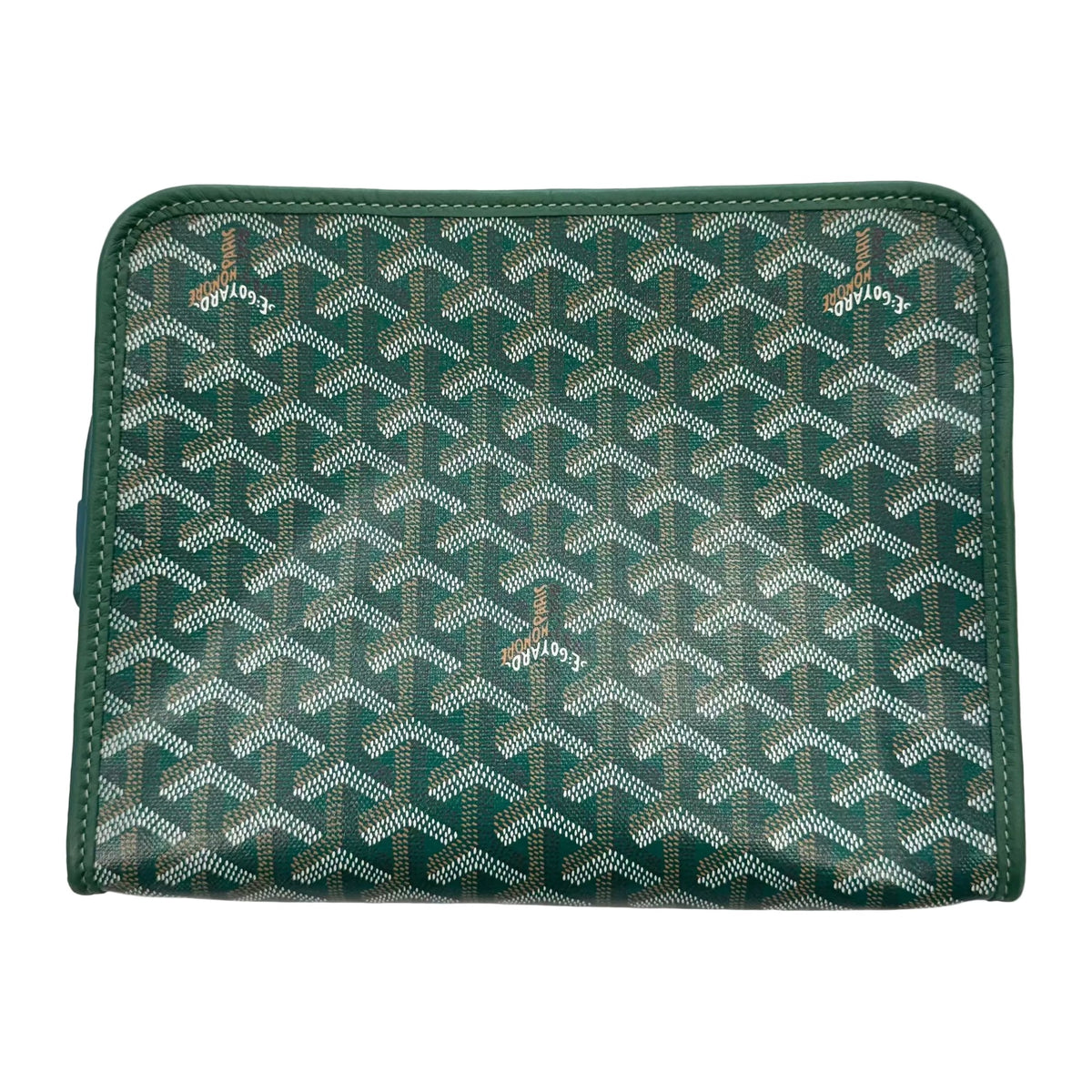 Goyard Jouvence Toiletry Bag MM Green (Pre-Owned)