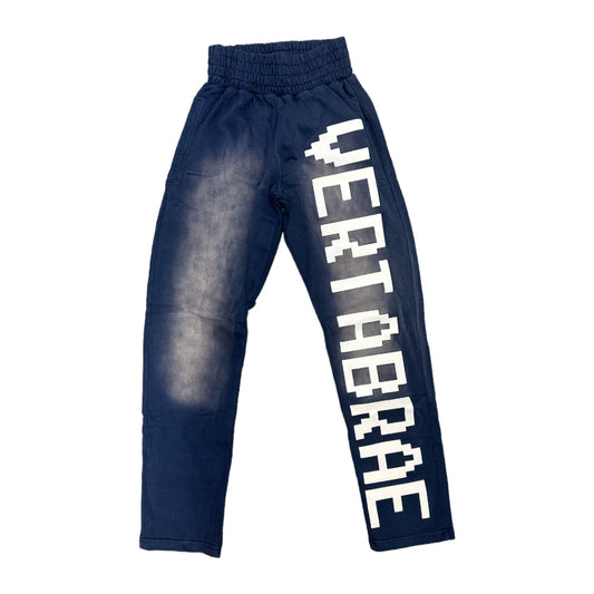Vertabrae Navy/White Sweatpants