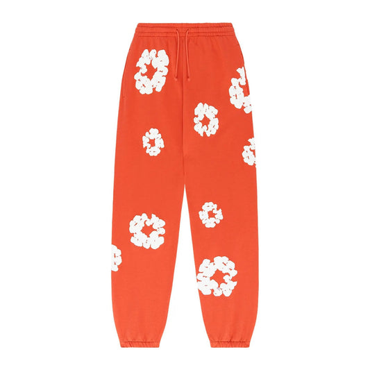 Denim Tears The Cotton Wreath Sweatpants 'Orange'