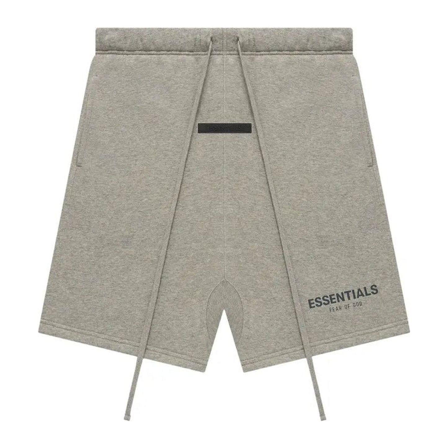 Fear of God Essentials Summer Core Sweat Short 'Dark Heather Oatmeal'