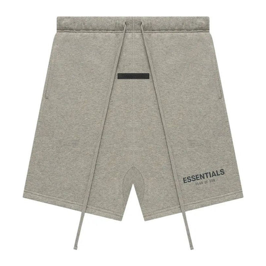 Fear of God Essentials Summer Core Sweat Short 'Dark Heather Oatmeal'