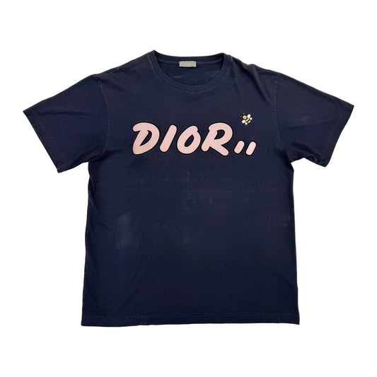 Dior x Kaws T-Shirt 'Navy Blue' (Pre-Owned)