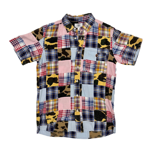 A Bathing Ape Patchwork Camo Shirt (Pre-Owned)