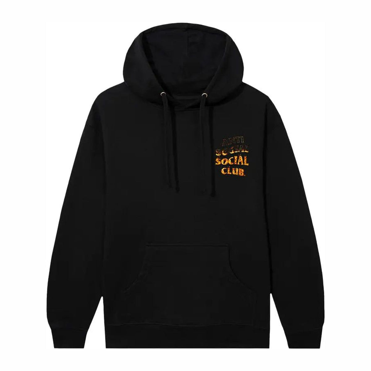 Anti Social Social Club A Fire Inside Hoodie 'Black'