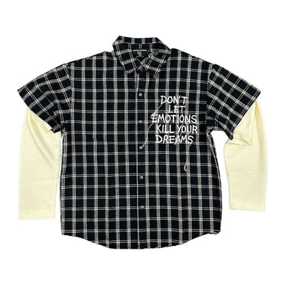 Mixed Emotion Black Dreams Flannel
