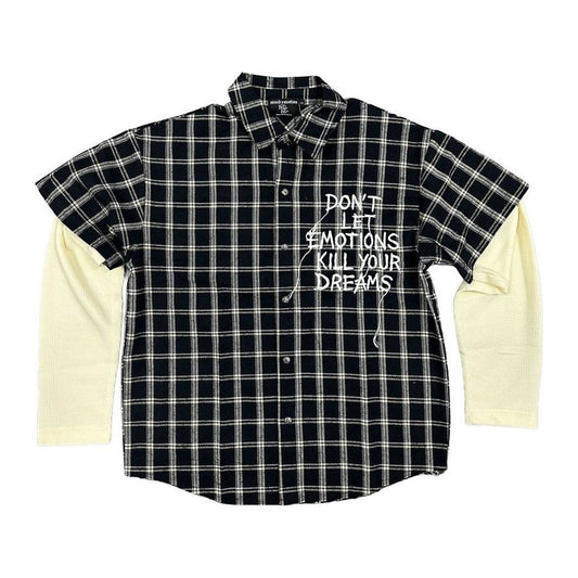 Mixed Emotion Black Dreams Flannel