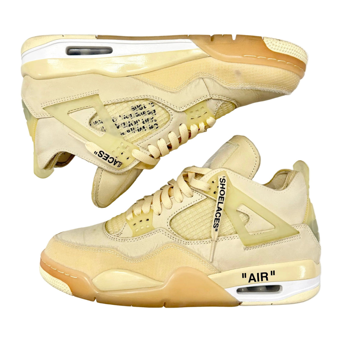 Jordan 4 Retro Off-White Sail (Women's) (Pre-Owned)