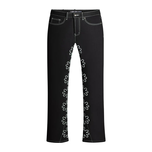 Lostshdws OG Drk Outline Denim Pant 'White'