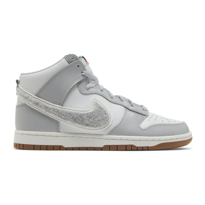 Nike Dunk High University Chenille Swoosh Light Smoke Grey