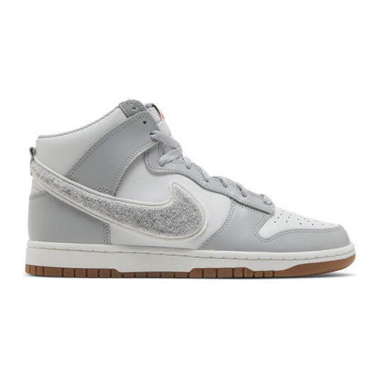 Nike Dunk High University Chenille Swoosh Light Smoke Grey