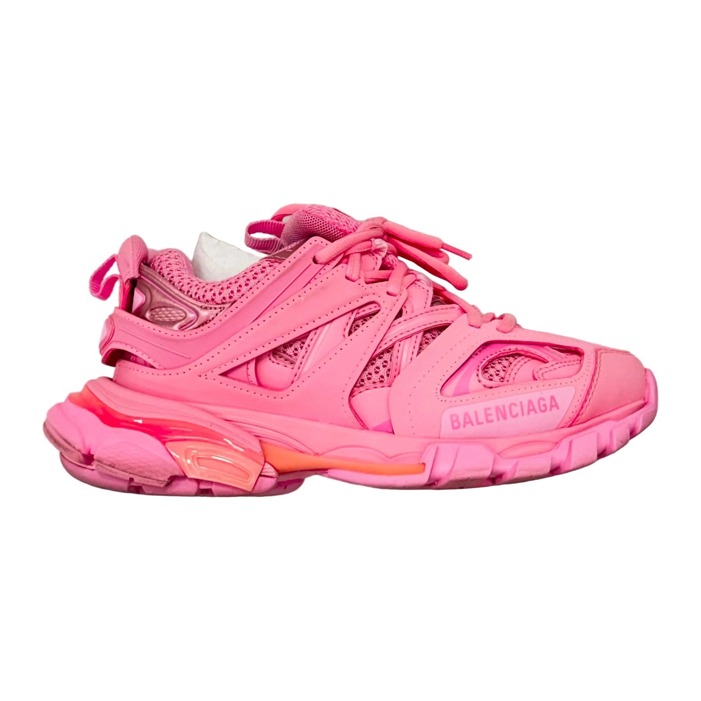 Balenciaga Wmns Track Sneaker 'Fluo Pink' (Pre-Owned)