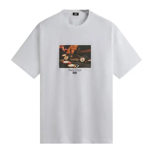 Kith Stack Chips Tee 'White'