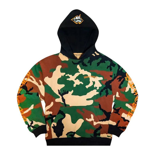 Chrome Hearts Matty Boy Caution Hoodie 'Camo'