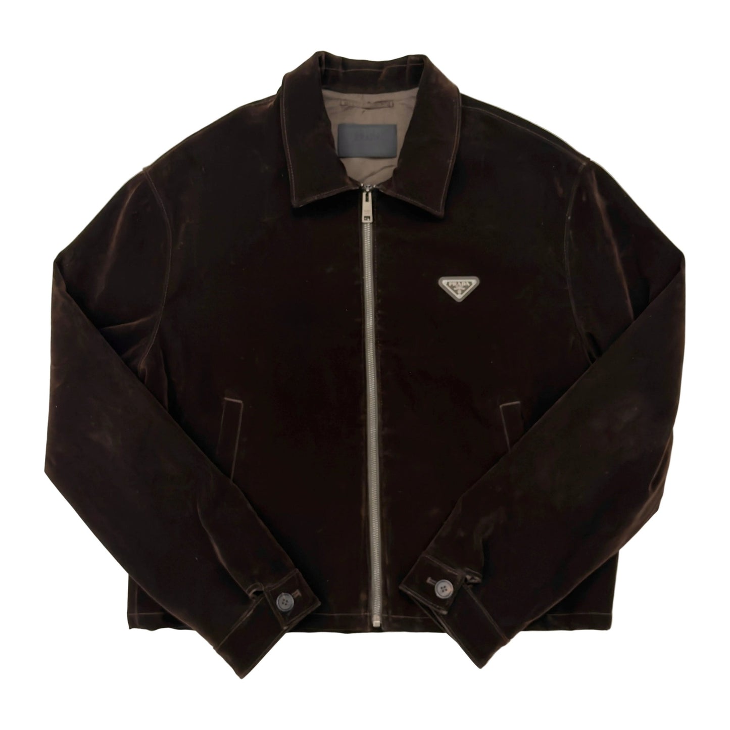 Prada Velvet Bomber Jacket (Pre-Owned)
