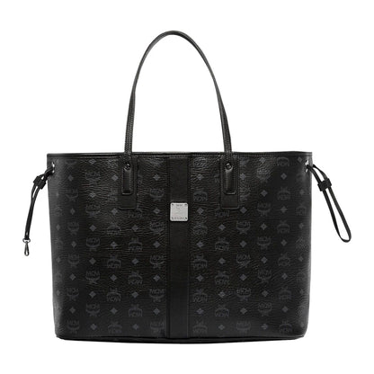 MCM Reversible Liz Shopper Visetos Large Black *UNDER RETAIL*