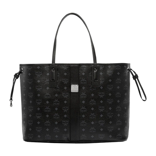 MCM Reversible Liz Shopper Visetos Large Black *UNDER RETAIL*