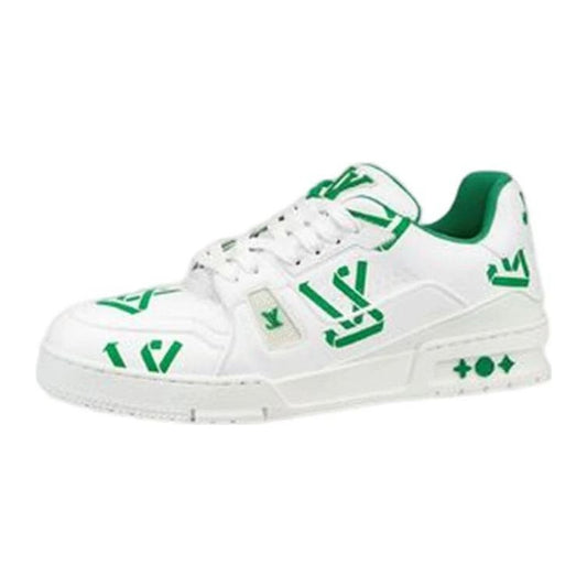 Louis Vuitton LV Trainer Sneakers 'White/Green'