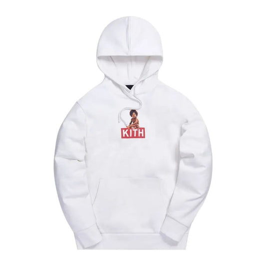 Kith x Biggie Classic Logo Hoodie 'White'