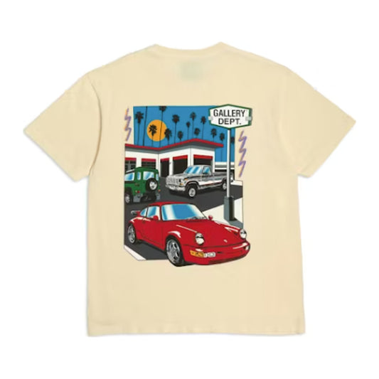 Gallery Dept. Drive Thru Boxy Fit Tee Cream