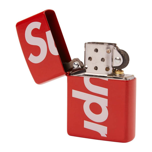 Supreme Logo Zippo Red