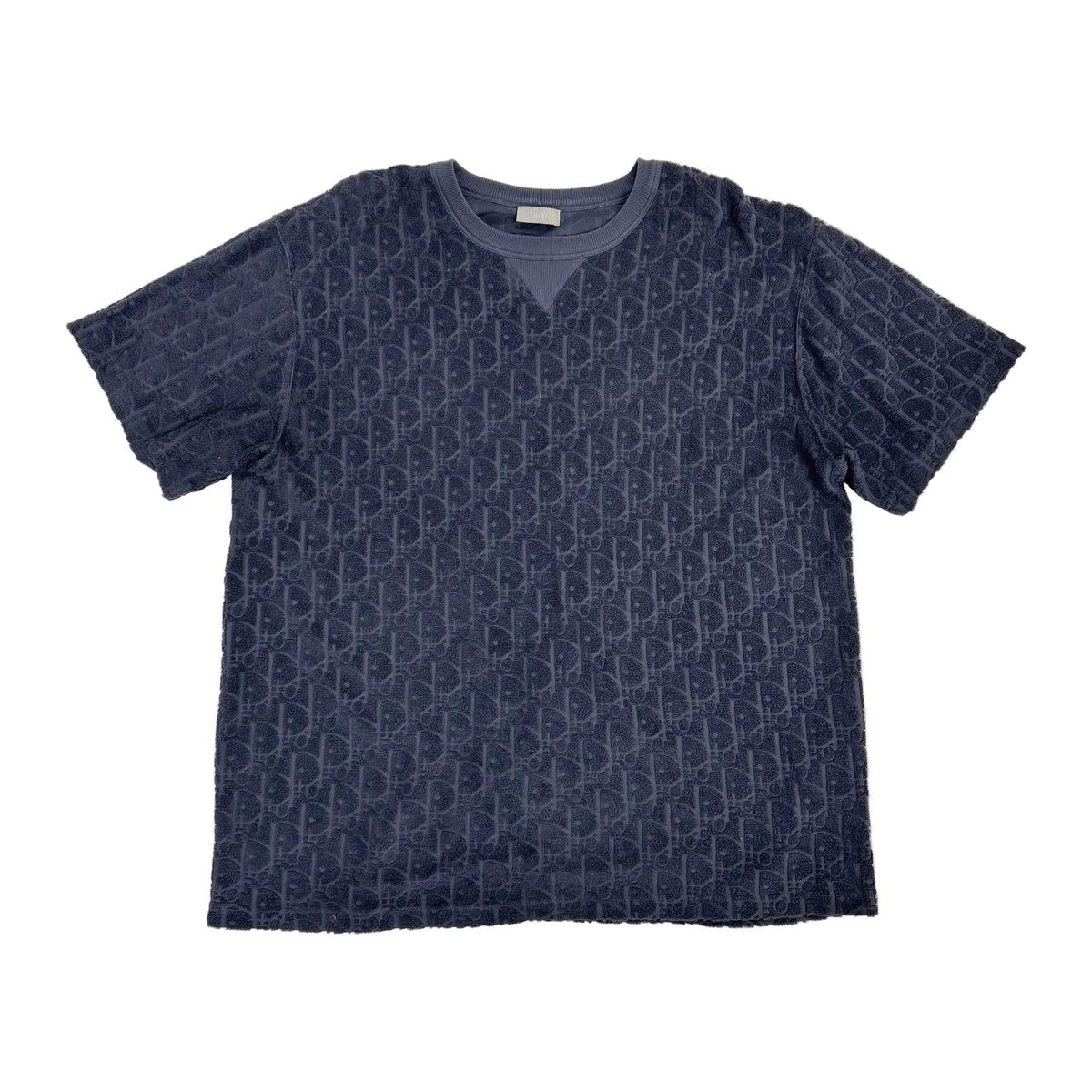 Dior Homme Oblique Towel Monogram T-Shirt (Pre-Owned)