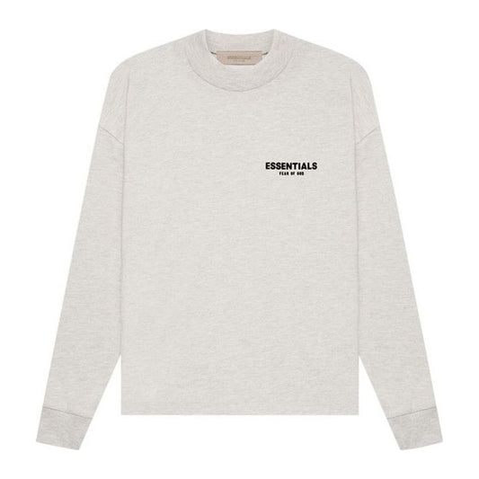 Fear of God Essentials Long-Sleeve Tee 'Light Oatmeal'