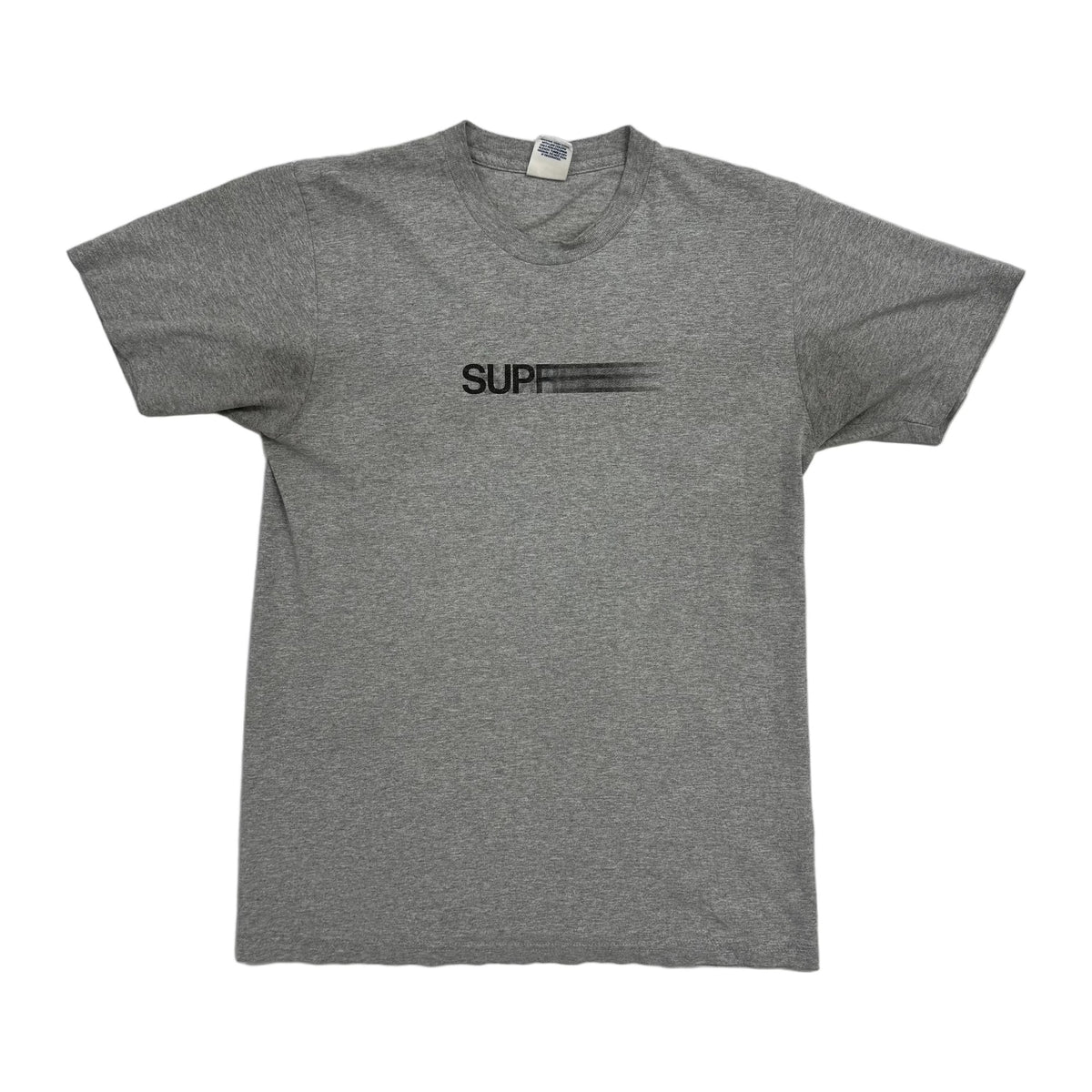 Supreme Motion Logo Tee 'Grey/Black' (Pre-Owned)