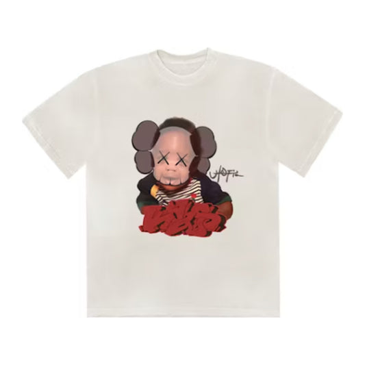 Travis Scott x KAWS Utopia I Tee 'White'