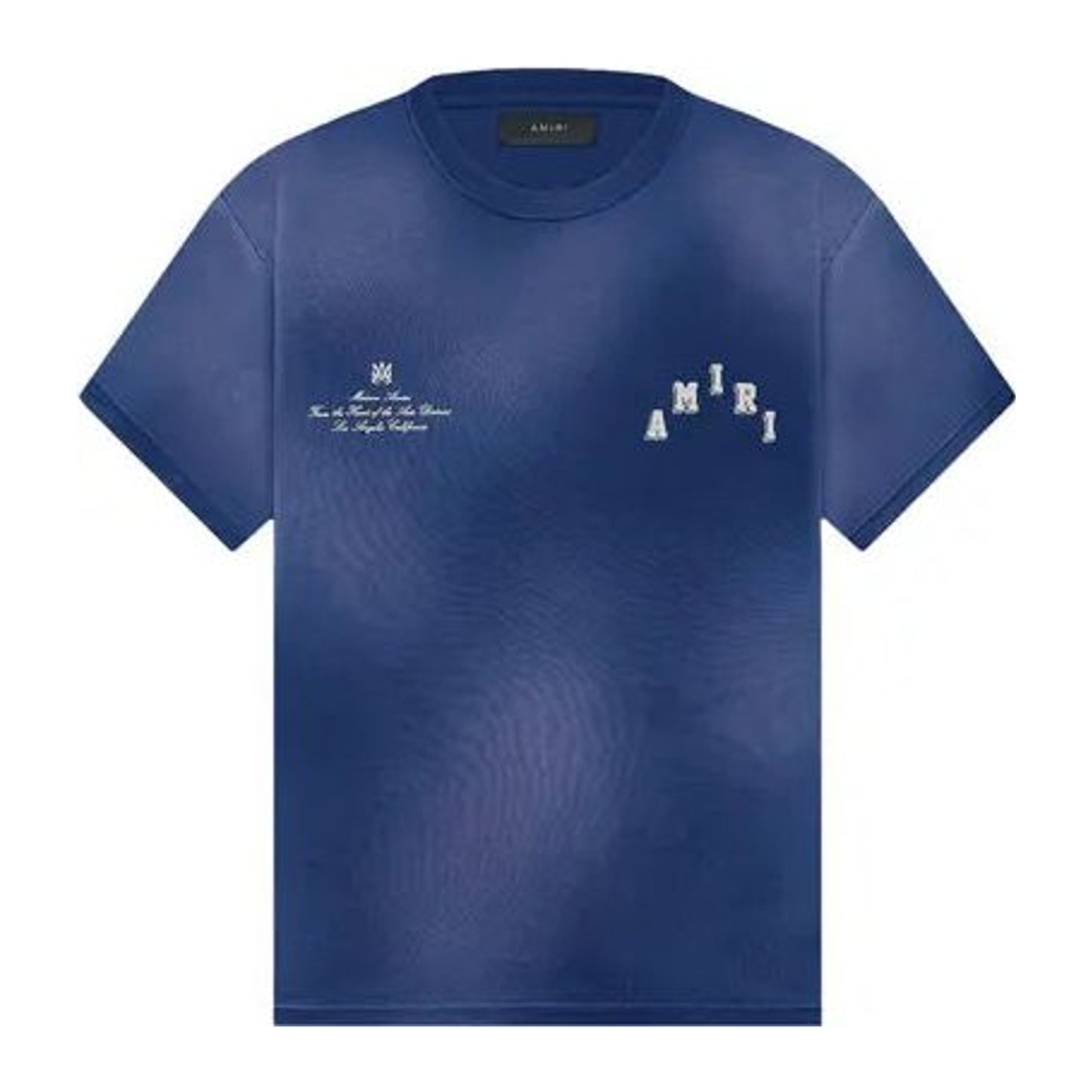 Amiri Vintage Collegiate Tee 'Blue'