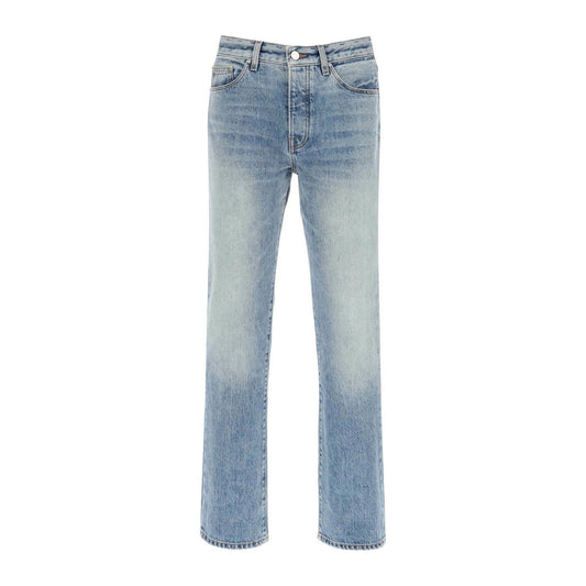 Amiri Straight Cut Womens Jeans 'Light Blue'