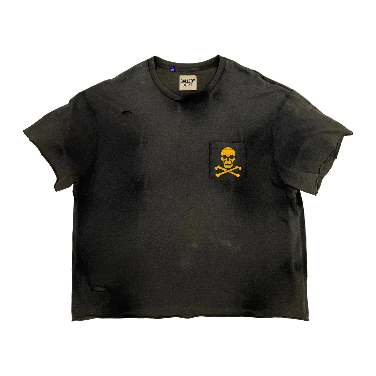 Gallery Dept. Zip Tee 'Black' (Pre-Owned)