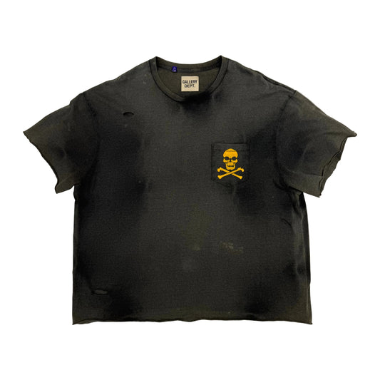 Gallery Dept. Zip Tee 'Black' (Pre-Owned)