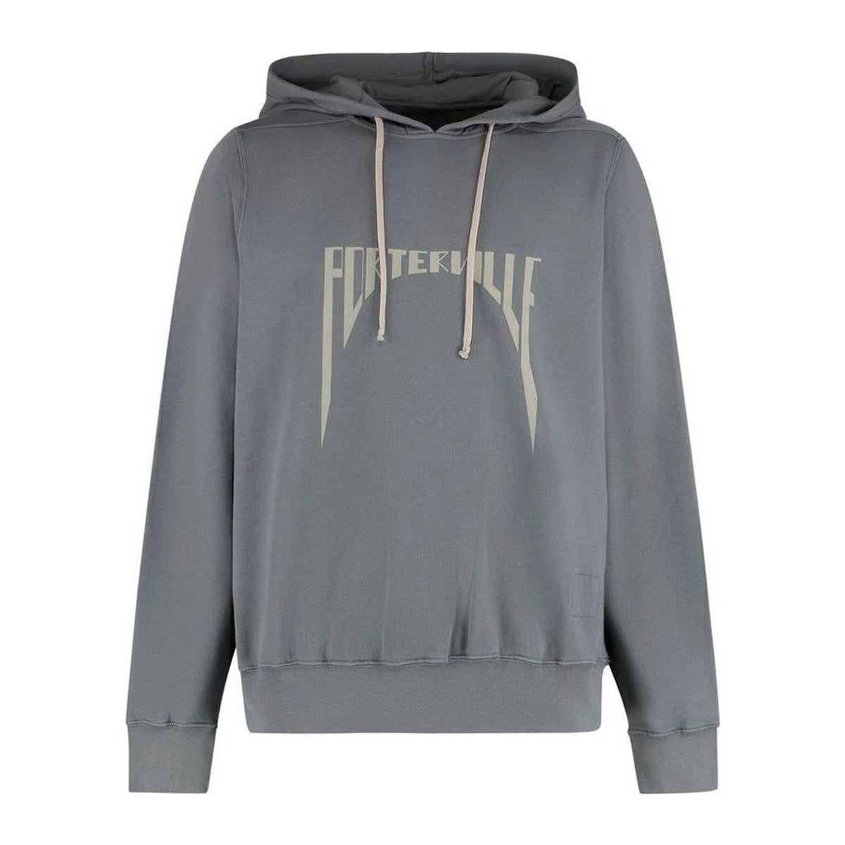 Rick Owens DRKSHDW Drawstring Oversized Jersey Hoodie 'Grey'