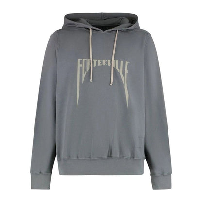Rick Owens DRKSHDW Drawstring Oversized Jersey Hoodie 'Grey'