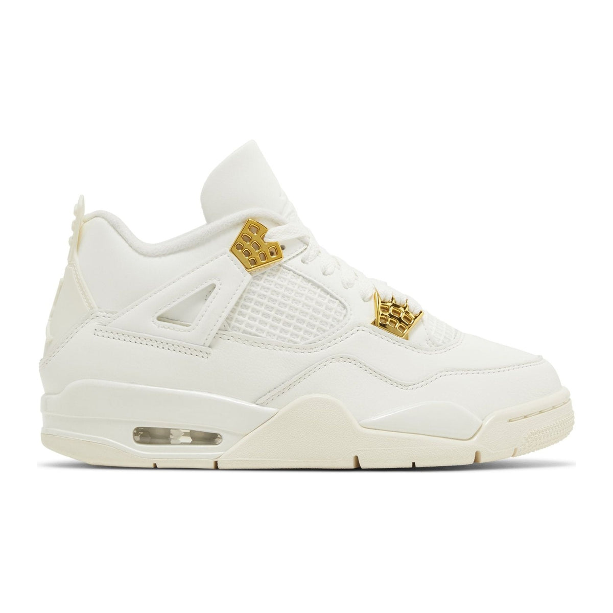 Jordan 4 Retro Metallic Gold (Mujer)
