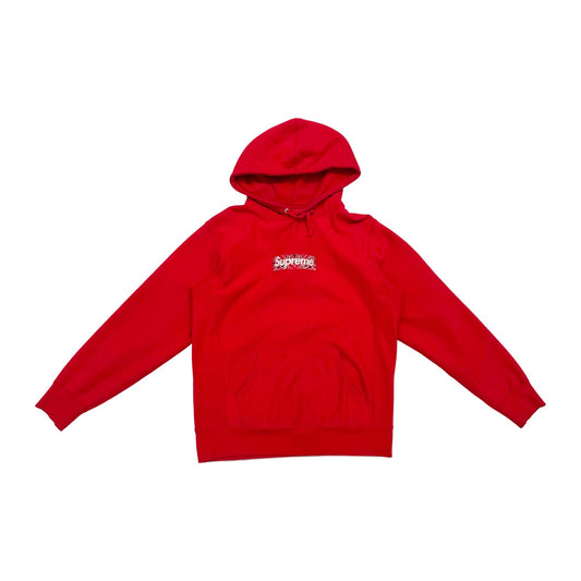 Supreme Bandana Box Logo Hooded Sweatshirt 'Red' (Pre-Owned