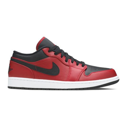 Jordan 1 Low Reverse Bred Pebbled Swoosh