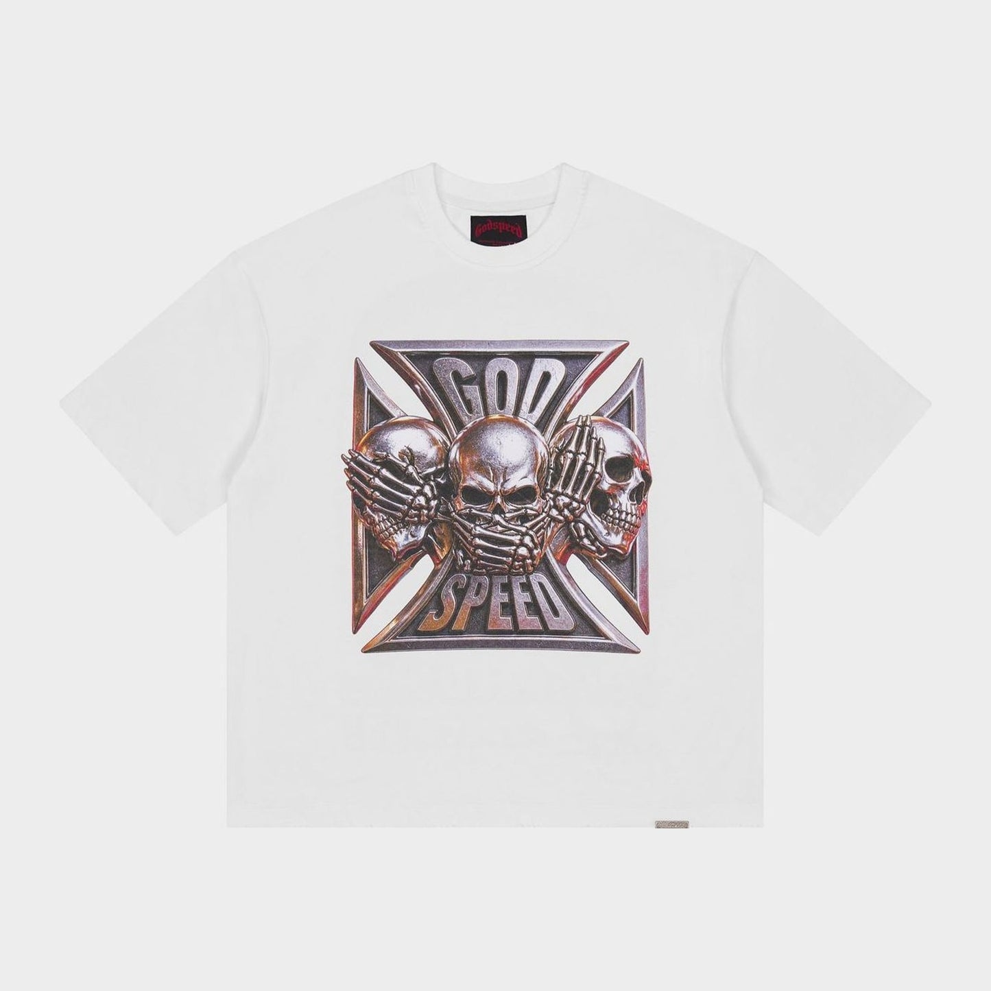 Godspeed Omerta T-Shirt 'White'