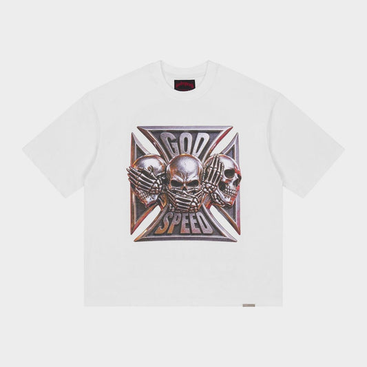 Godspeed Omerta T-Shirt 'White'