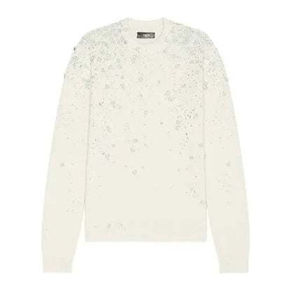 Amiri Floral Crewneck In 'White'