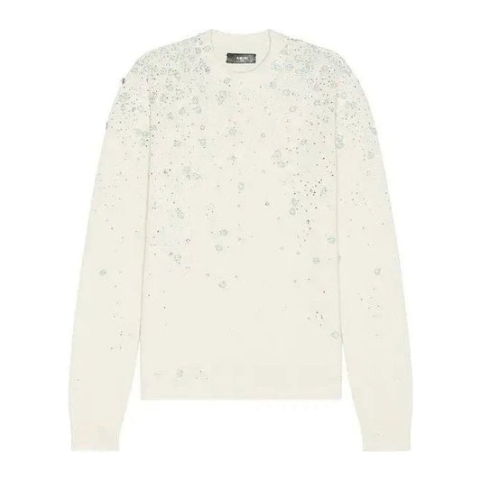 Amiri Floral Crewneck In 'White'