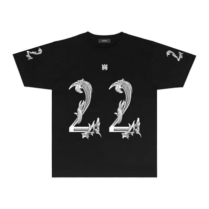 Oversized Amiri 22 Tee 'Black'