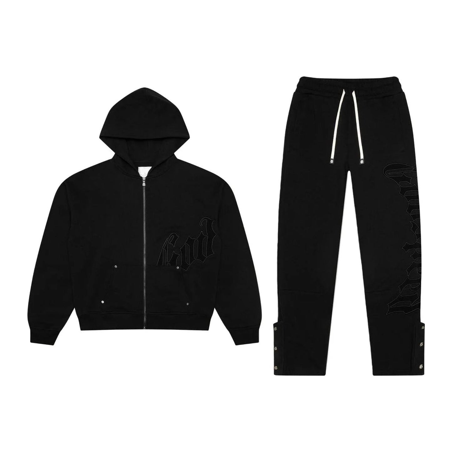 Godspeed OG Logo Sweatsuit Stitched (Black)